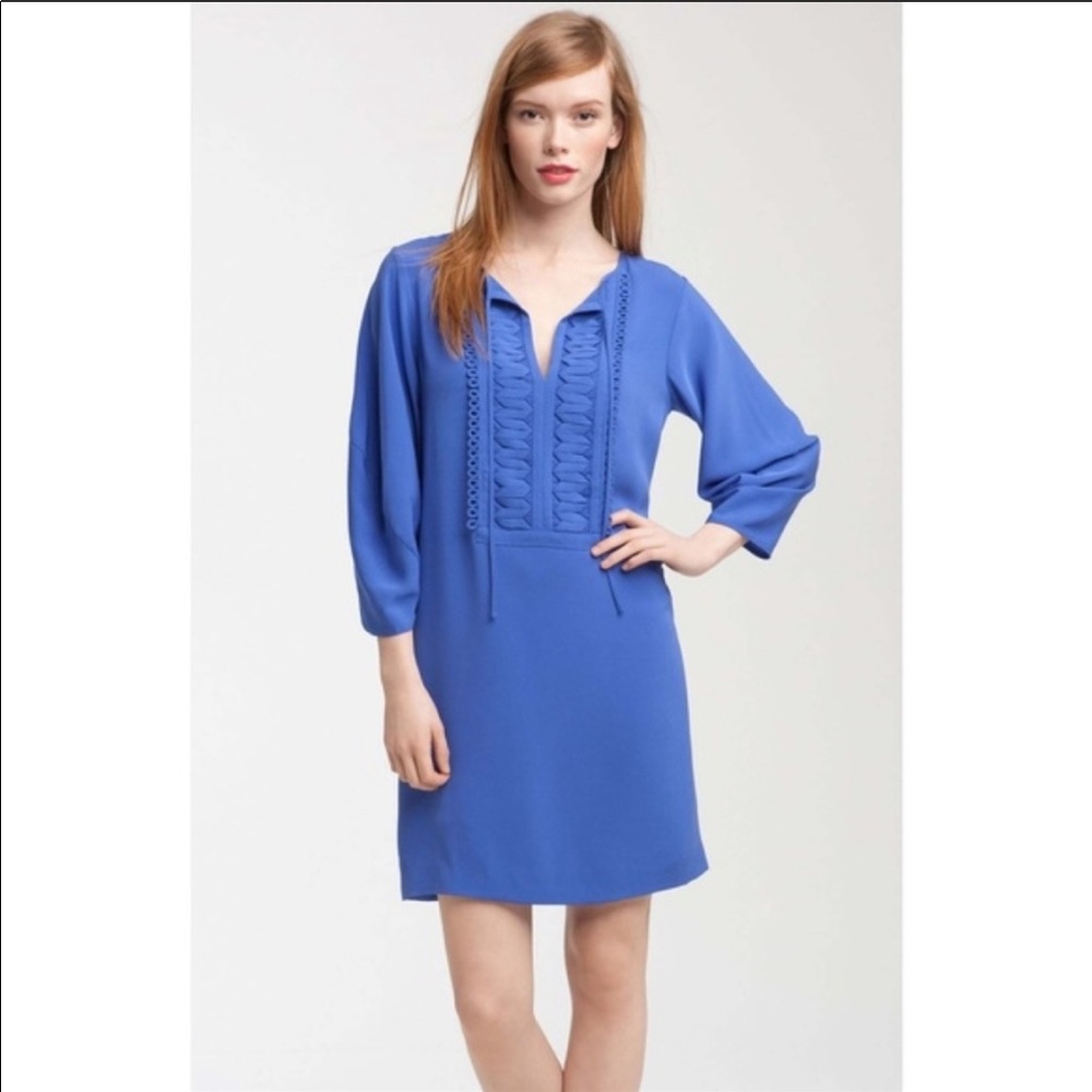 Diane Von Furstenberg Silk Iliana Shift Dr…